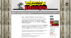 Desktop Screenshot of boots-int.de